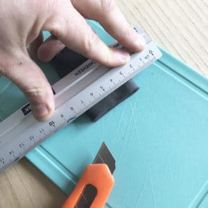 snijden rubber handvat