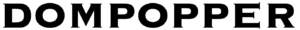 Dompopper logo zwart