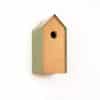 design vogelhuisje staal
