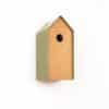 luxe vogelhuisje design rvs staal roestvrijstaal