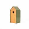 luxe vogelhuisje design rvs staal roestvrijstaal